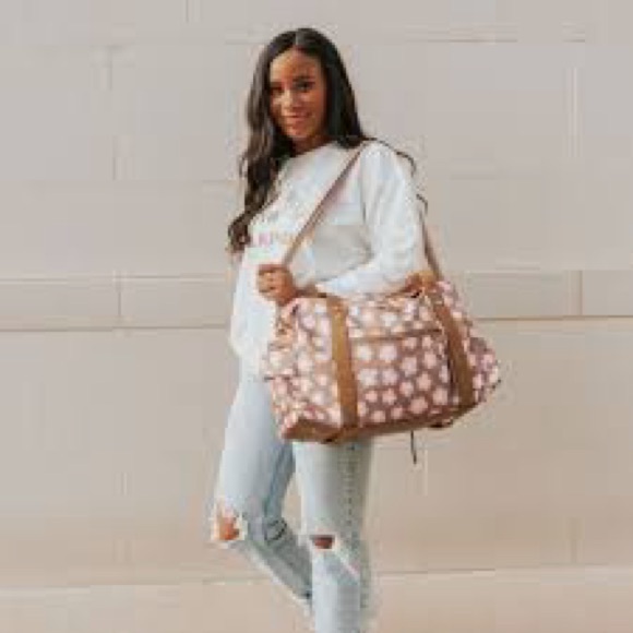 Brand new Poppy and Peonies duffle bag - Picture 3 of 3